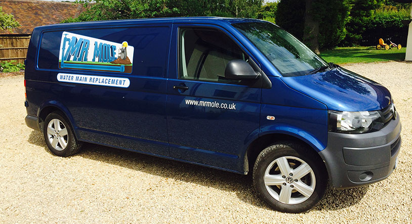 Mr Mole Company Van